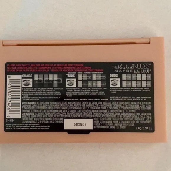 💄B1G1💄Blushed Nudes Eyeshadow Palette NWT - Picture 4 of 4